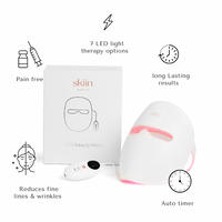 LED face mask for at home use. features - skiin beauty co